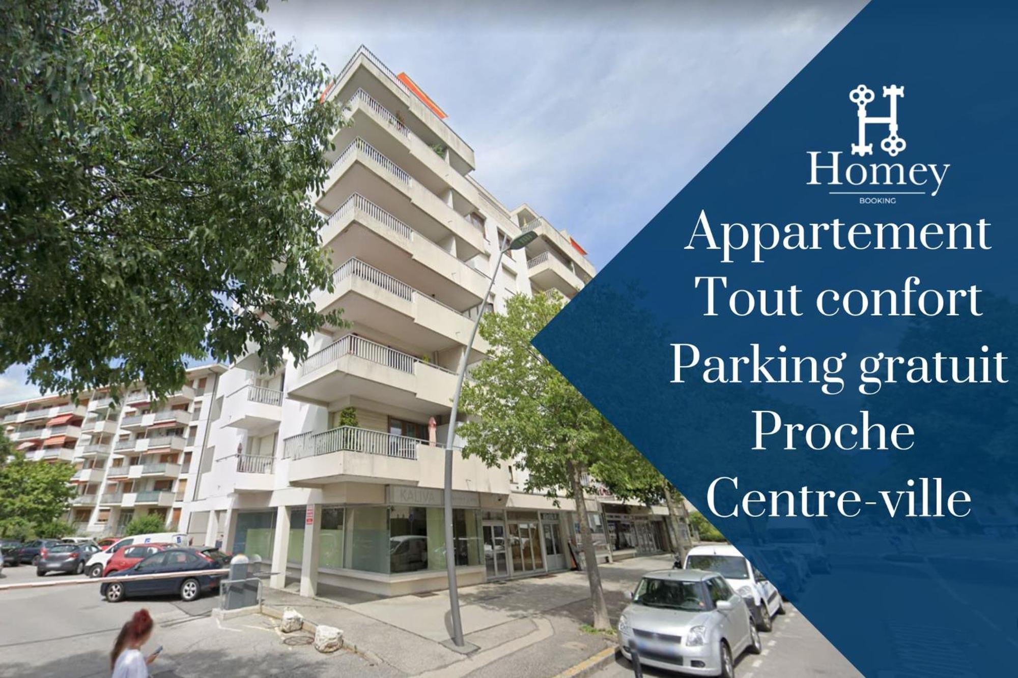 Homey The Nest - New / Balcon Prive / Free Parking Annemasse Exteriér fotografie